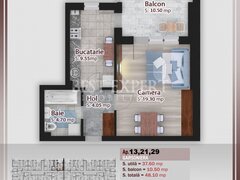 Garsoniera 500 mt STB/Incalzire Pardoseala